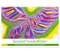 SeelenFreudeBilder - Strahlende Impulse zum Loslassen und Träumen (Wandkalender 2026 DIN A3 quer), CALVENDO Monatskalender: Strahlende Regenbogenfarben zum Loslassen und Träumen