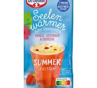 Seelenwärmer Vanille-Geschmack & Erdbeere - Soul Warmer Saveur Vanille & Fraise - Pour délicieux gâteaux, et dessert maison pour des recettes gourmandes - Compatible avec oetker - 36 g