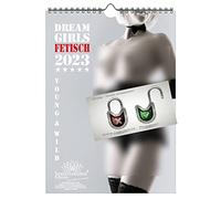 Seelenzauber Calendrier mural pour filles format A4 pour 2023 - Soul Magic, KN2023-4W-0506-D-0, multicolore