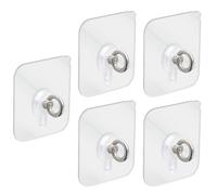 Seelf Crochets muraux robustes - Crochets de plafond adhésifs fiables | Crochet adhésif durable | Crochets de plafond sans trou | Crochets adhésifs seelf pour serviette de Noël, mariage et
