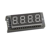 SEENGREAT 4 modules d'affichage Digit 8 segments pour Raspberry Pi Pico, tube numérique LED rouge 0,4 ", Adopting 74HC595 Driver Chip compatible avec interface SPI, prise Raspberry Pi Pico