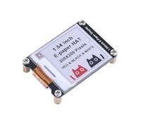 SeenGreat Écran à encre électronique 3 couleurs pour Raspberry Pi/Arduino/Jetson Nano/STM32 200 x 200 pixels, interface SPI rouge, noir et blanc 1,54"