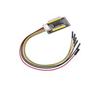 SEENGREAT MCP23017 IO Expander Module d'interface I2C 16 broches I/O pour Ardui/Stm32/Raspberry Pi Zero W Zero WH 2B 3B 3B+ 4B, 3,3 V et 5 V, commutateur DIP 3 chiffres