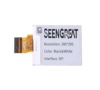 SeenGreat Panneau d'affichage brute E-Ink Raw 1,54" sans PCB pour Raspberry Pi 4B+ 4B 3B+ 3B 2B+ Zero W WH 2W/Jetson Nano/STM32 pour module d'écran Arduino SPI Interface e-Paper