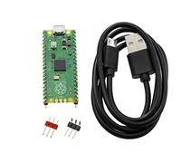 SEENGREAT Raspberry Pi Pico Board Kit basé sur la puce Raspberry Pi RP2040, processeur Dual Core ARM Cortex M0+, avec en-tête pré-soldé (code couleur)