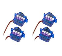 SEENGREAT SG-SG-92-R Servo SG-SG 92-R Micro Digital Servo 9 g with Nylon Carbon Fibre Gears High Precision Gear High Torque Servo for RC Aeroplane Helicopter Controlled Car Boat 4 Pieces Servos
