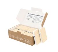 SEEP Eco éponges Vaisselle 12 Paquets Multipack éponge de Cuisine compostable éponges de Nettoyage fabriquées à l'aide d'une éponge à récurer luffa