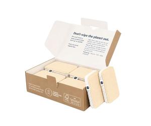 SEEP Eco éponges Vaisselle 12 Paquets Multipack éponge de Cuisine compostable éponges de Nettoyage fabriquées à l'aide d'une éponge à récurer luffa
