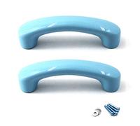 SeeRaphee Armoire en céramique poignées Enfant tiroirs Boutons de Placard Boutons pour la Cuisine Boutons de la Salle des Enfants armoires placards Toy Organisateur boîte bibliothèque-Bleu 2pcs