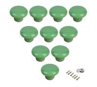 SeeRaphee Lot de 10 poignées d'armoire rondes en céramique pour chambre d'enfant, chambre à coucher, armoire, armoire