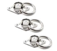 SeeRaphee M6 Ancrage résistant de crochet de mur de plafond acier inoxydable 304 (3 Pièces)