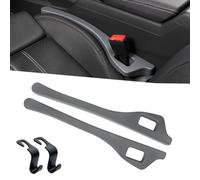 Seeroze Lot de 2 combleurs d'espace pour siège de voiture, camion, SUV, comble l'espace entre le siège et la console (gris, 2 pièces)