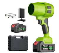 Seese Pro - Souffleur Électrique sans Fil Ultra Léger et Puissant, 180 000 RPM, Batterie Rechargeable, Nettoyeur Portable pour Jardin, Pelouse et Patio (1 Pc + 1 Pc * Batterie)