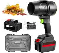 Seese Pro - Souffleur Ultra-Léger Et Ultra-Puissant, Souffleur à Feuilles sans Fil Seese, Dépoussiéreur Turbo sans Fil Super Puissant, Mini Ventilateur à Jet Sec(Black,1 Battery)