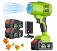 Seese Pro - Souffleur Ultra LéGer, Ultra Puissant,Seese Pro Turbo 21V Souffleur Avis,Seesepro Le Souffleurs Sans Fil Ultra-Puissant,Pour Le Soufflage De Feuilles,DéNeigement,DéPoussiéRage (Batterie*2)