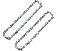 SEESII pack de 2 chaînes mini tronçonneuse 8 pouces, pour tronçonneuses 8 pouces, compatible avec les SEESII tronçonneuses CH888 PS800 CH895-1/4 pouce LP, épaisseur de guide 0.043 pouce, 47 maillons