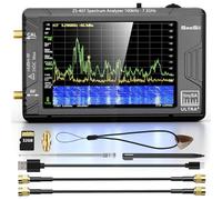 SeeSii TinySA Ultra+ ZS407 Analyseur de Spectre 7,3 GHz 2025, Écran 4" HW V0.5.4, 100 kHz-7,3 GHz Portable, Générateur RF 2-en-1 100 kHz-900 MHz, Entrée MF/HF/VHF/UHF