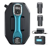 SEESII Ventouses Carrelage Electrique, 16.8V Ventouse de Levage Electrique avec 2x2000mAh Batterie, Capacité 300KG, Ventouse de Chantier Lourd pour Grands Carreaux/Verre/Céramique