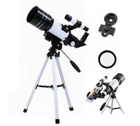 Seestar S50 Télescope d'ouverture 70 mm pour enfants avec support de téléphone portable, revêtement Baader + clip téléphone, cadeaux pour enfants, tenir les enfants loin des appareils électroniques