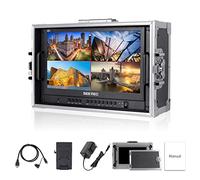 SEETEC ATEM156-CO Moniteur de production de 15,6 pouces 4K HDMI Entrées de sortie Quad Split Display 1920 x 1080 Full HD Live Streaming Portable Broadcast Direction Monitor pour mixeur vidéo