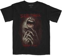 Seether - T-shirt "Suffer It All" pour homme/femme unie RO11361 (XXL) (Noir)