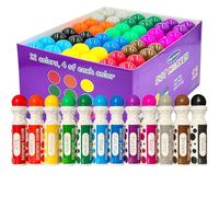 SEETOOOGAMES Lot de 48 marqueurs à pois Bingo Daubers - Couleurs mélangées - Pour les loisirs créatifs des tout-petits