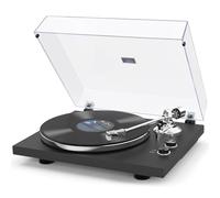 SeeYing Tourne-disque Bluetooth 33/45 tr/min avec préamplificateur phono, courroie d'entraînement, cartouche magnétique et contrepoids