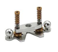 Sefdrert 1 Pièce de Base de Toupie de Précision Trou de Son Outil de Trou Circulaire Outil de Trou de Son de Guitare Base de Fraisage (A)