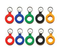 Sefdrert 10 Pièces T5577 EM4305 Copie Réinscriptible Étiquette RFID en Double EM4100 125Khz Carte Jeton de Proximité Porte-Clés, Facile à Utiliser Couleur Mixte