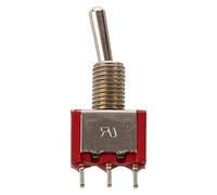 Sefdrert 2 x AC 120V/5A 250V/2A 3 Broches Interrupteur unipolaire bidirectionnel a bascule