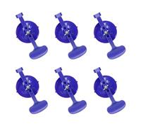 Sefdrert 6PC Kit de Serrage à Ventouse Kit de Serrage de Classe pour le Collage de Réparation de Dessus de Pare-Brise en Verre Convertible de Voiture