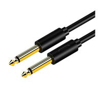 Sefdrert Câble Audio Jack 6,5 mm PVC 6,35 Jack Mâle à Mâle Câble Auxiliaire pour Mélangeur de Guitare Amplificateur Basse 6,35 Mm, 0,5 Mètre