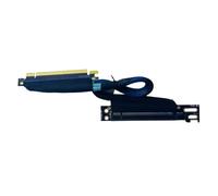 Sefdrert Câble D'Extension de Carte Graphique de Serveur GPU PCIE 4.0 X16, Faisceau de Câbles en Tissée, Câble D'Extension GEN4, 30 Cm, Installation Facile