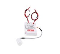 Sefdrert Commutateur infrarouge infrarouge 12 V 24 V avec détecteur de mouvement infrarouge et temporisation pour couloir, lumière LED