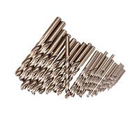 Sefdrert Ensemble de Forets Revêtus de Cobalt de 1,0 à 13 Mm, Ensemble de Forets Électriques HSS M35 pour Bois, Métal, Acier, Coupe-Trous, Travail Du Bois, Perçage