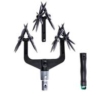 Sefdrert Ensemble Motoculteur Rotatif, Commutateur Cultivateur Jardin Portatif Motoculteur Rotatif Jardin, Outil D'Inclinaison Du Sol pour Réensemencer le Mélange Sol D'Herbe