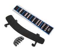 Sefdrert Épaulière pour Violon avec Pieds Réglables + Sourdine D'Entraînement pour Violon + Guide des Doigts pour Violon, Kit pour Violon 4/4