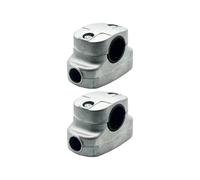 Sefdrert Gandoue Cracket Clamp en Aluminium 26/28 mm Set Pièce de Rechange 60x90 mm pour la Tondeuse à Pelouse Du Coupe-Brème D'Herbe