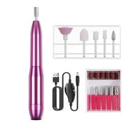 Sefdrert Kit d'outils de gravure électrique USB, pour manucure, sculpture, bois, métal, pierre, plastique, , verre
