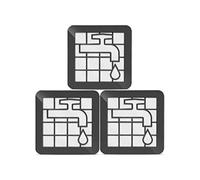 Sefdrert Lot de 3 filtres de rechange pour aspirateur XV1220/01 Série 2000 Accessoires de nettoyage