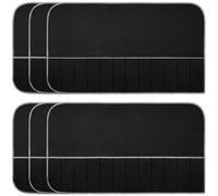 Sefdrert Lot de 6 de Rangement en Argent, en Feutre, pour l'argent, pour Les Couverts, Anti-Ternissement.