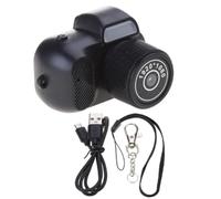 Sefdrert Mini caméra avec écran CMOS de 0,96" pour intérieur et extérieur 1080p Sports Portable Vintage Enregistreur vidéo Support carte TF