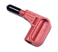 Sefdrert Multimètre Électronique Tête Magnétique 4 mm Fiche Banane Sans Soudure Aimant Courant Multimètre Sonde Multimètre Accessoires Rouge