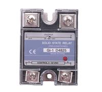 Sefdrert Relais D'ÉTat Solide MonophasÉ SSR 25A 3-32V DC À 24-480V AC Tension De Charge AC -1 D4825 De Contrôle DC