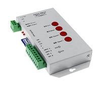 Sefdrert RGB LED Kontrolleur T1000S SD Karte 2048 Pixel Kontrolleur für WS2801 WS2811 WS2812B SK6812 LPD6803 DC5-24V