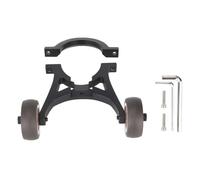 Sefdrert Roues D'Entraînement pour Trottinette Électrique Série F/4pro, Petites Roues Auxiliaires, Support D'Assistance Push-Pull Inversé Pliable