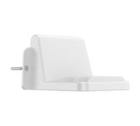 Sefdrert Support Mural pour Tablette et Mobile, Support Mural Réglable pour Téléphone Portable, Support de Téléphone Blanc à Angle Ajustable
