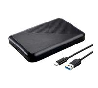 Sefdrert USB 3,1 5 Go/S Externe 2,5 "Le Boîtier de Boîtier du Disque Dur pour Le Ordinateur Portable PC Prend en Charge Jusqu'à 6 to, s'adapte à 7 mm / 9,5 mm SSD/HDD