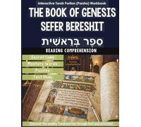 Sefer Bereshit - The Book of Genesis - Torah Portion Study - Interactive Activity Book:: Puzzles and Secret Codes, Reading Comprehension, Homeschool Curriculum, B-Mitzvah, and Religious School