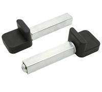 SEFIS Moto Kit adaptateur de béquille de roue D18, M20 et M20U pour roue avant et arrière - Support de service avant et arrière de moto - Béquille de montage arrière de moto (standard)